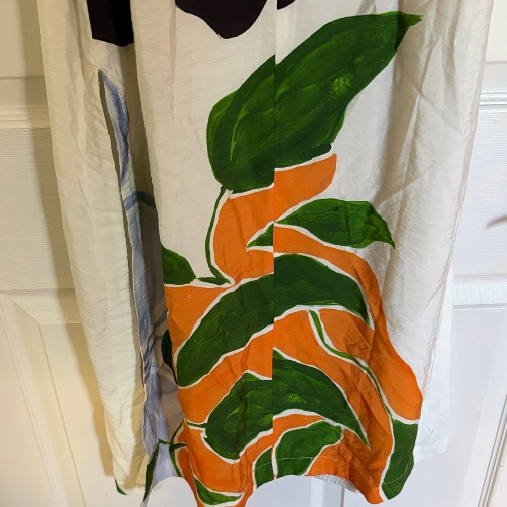 Anthropologie Puff-sleeve A-line Maxi Dress | NWT | Sz XS - Picture 8 of 8